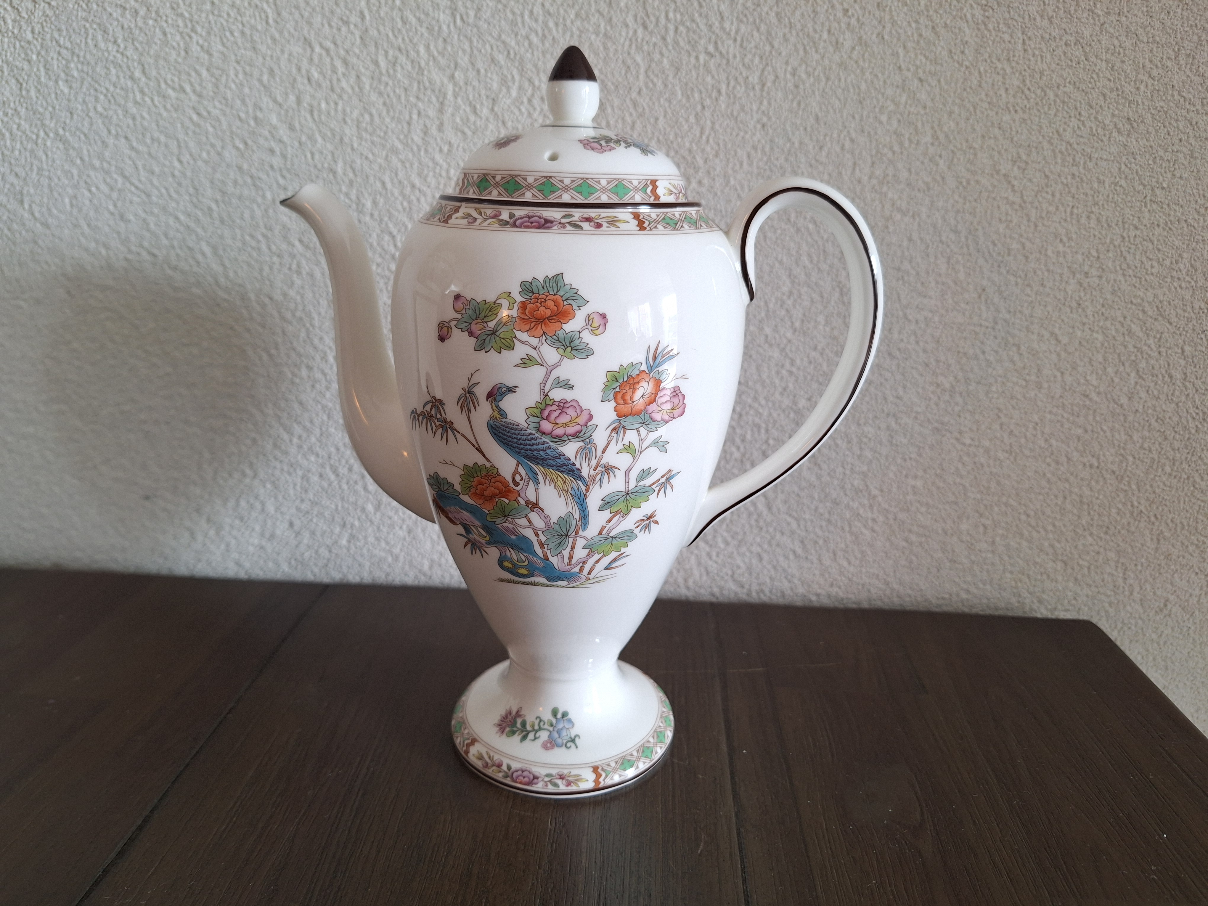 Kutani Crane - Koffiekan klein (22 cm)