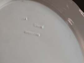 Creamware Guirlande (Garland) - Serveerschaal ovaal ca 41 x 32 cm