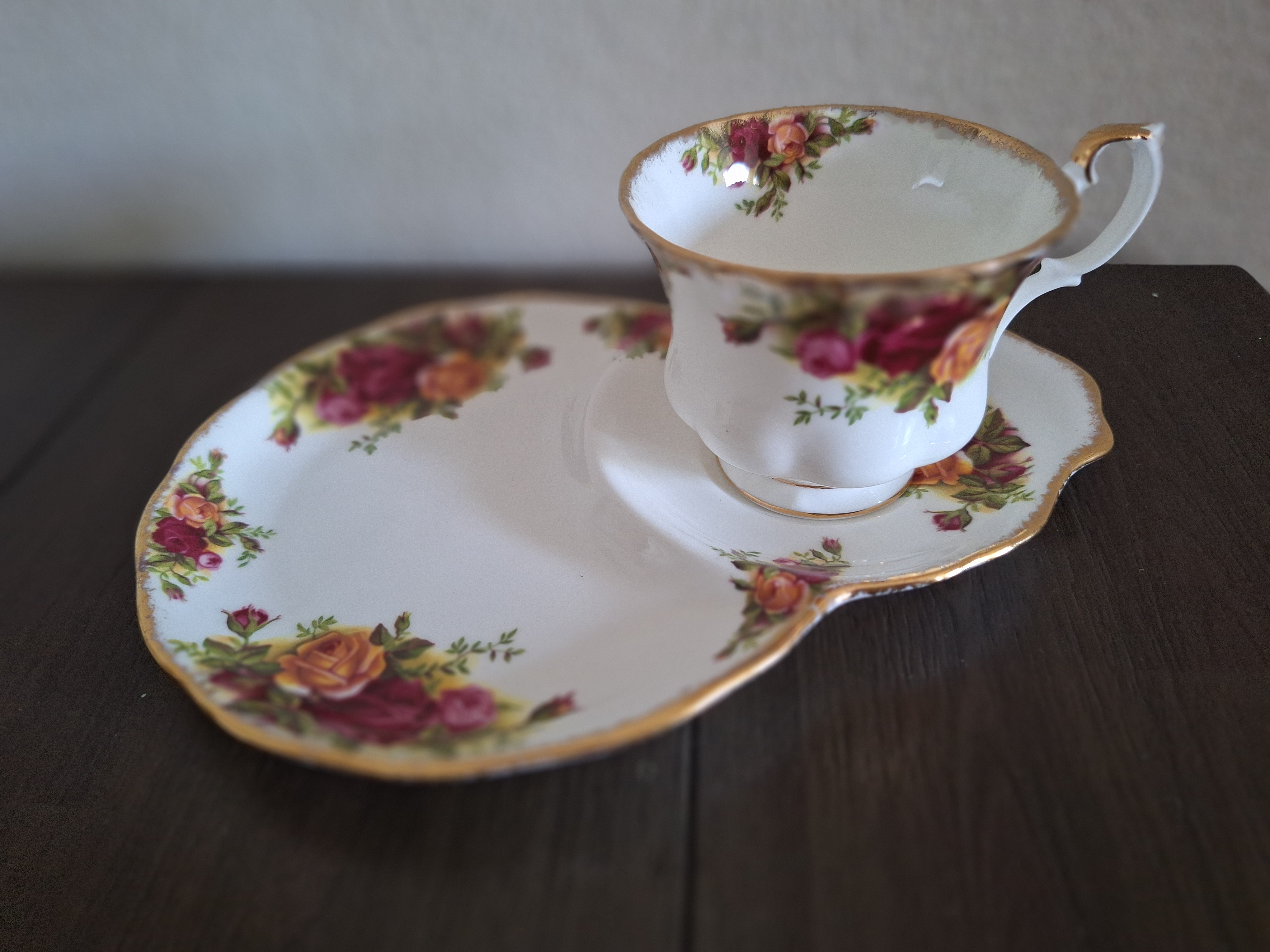 Old Country Roses - Snackset met herenkop