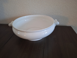 White Bone China - Dekschaal  zonder deksel