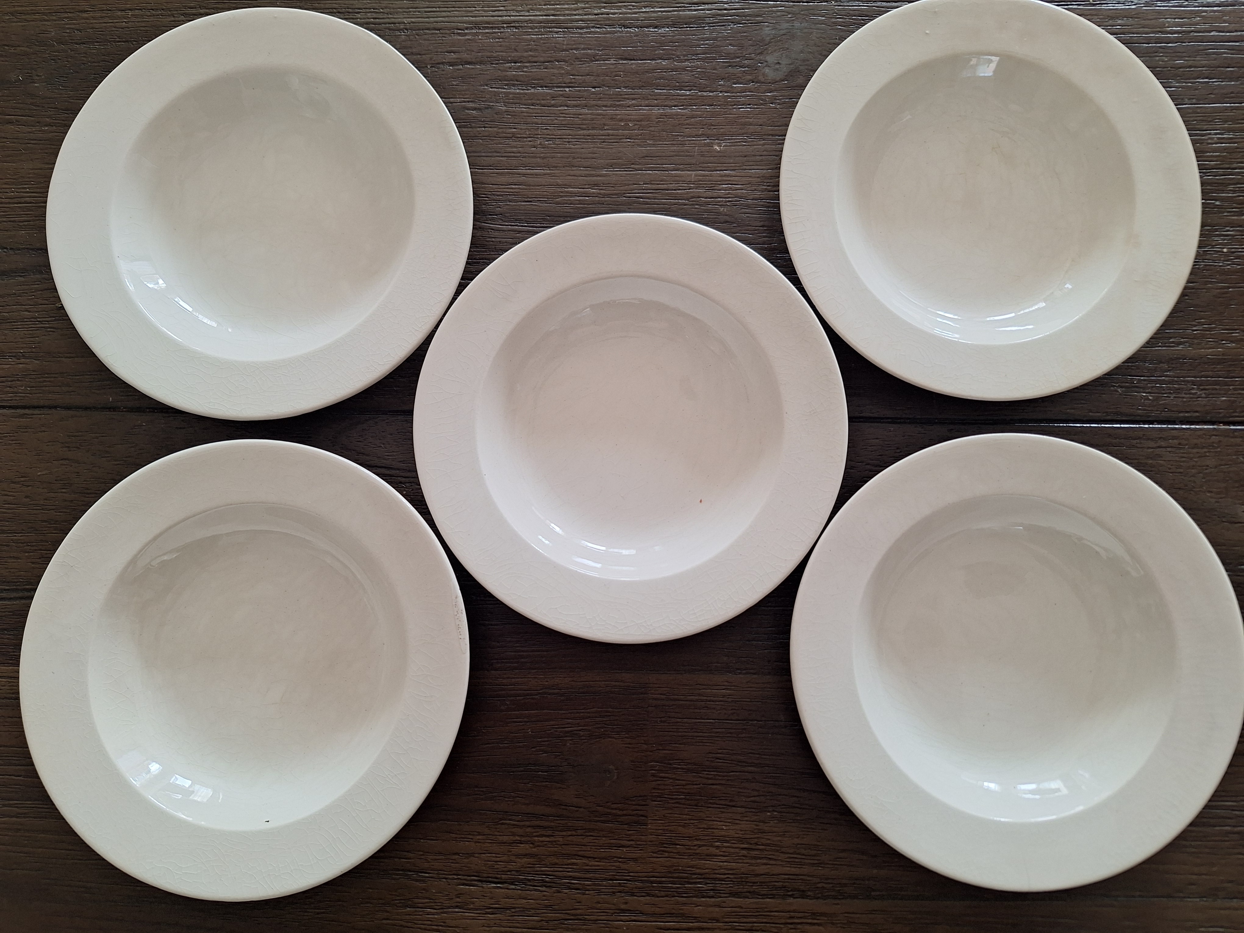 Wedgwood kinderservies - Set van 5 soepbordjes 13 cm