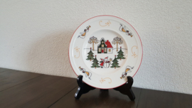 Windsor Christmas - Gebaks- of broodbordje  ca 18 cm