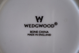 White Bone China - Soepkom met schotel