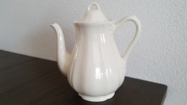 Queen's Plain Creme - Koffiekan ca 22cm hoog ( 1,6 liter)