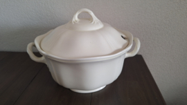 Queen's Plain Creme - Soepterrine met deksel ca 25 cm doorsnede