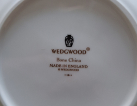 White Bone China - Soepkom met schotel