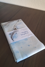 Theedoek - MA - Happy Dolphin *NIEUW*