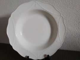 Creamware Guirlande (Garland) - Soepbord 27 cm