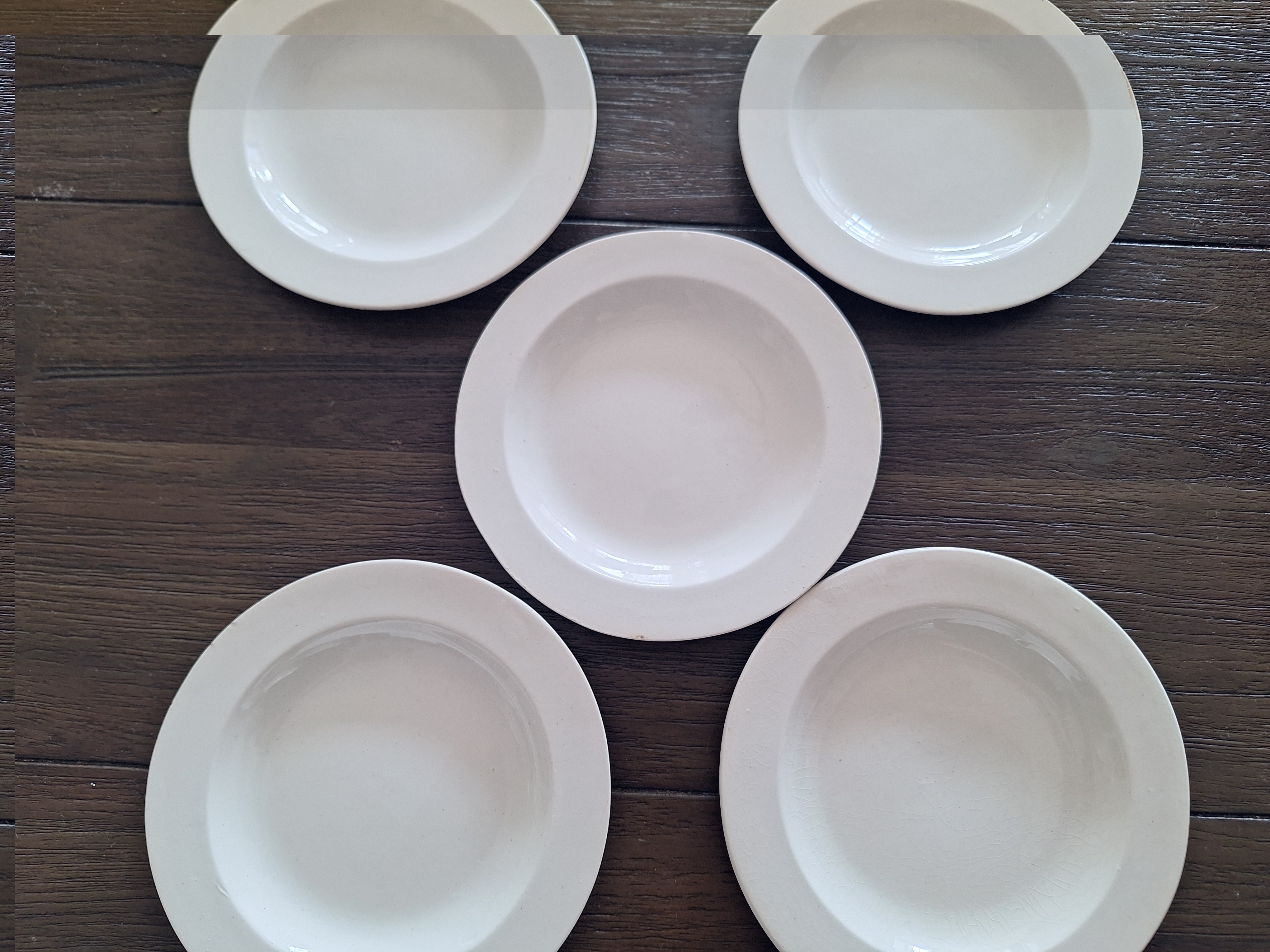 Wedgwood kinderservies - Set van 5 diner bordjes 13 cm