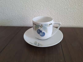 Donatello Blaue Kirschen - Koffiekop en schotel