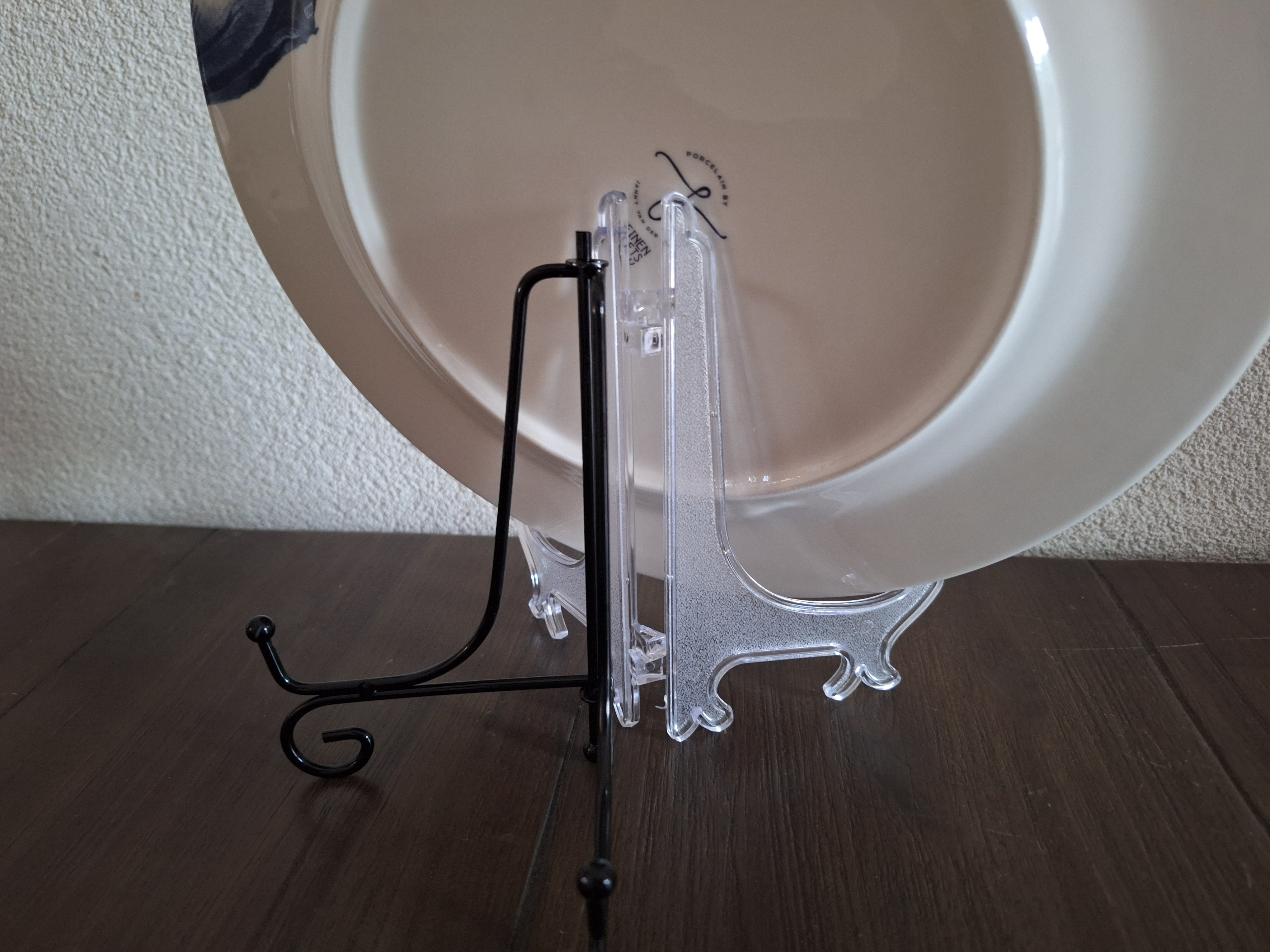 Bordenstandaard metaal  14,5 cm