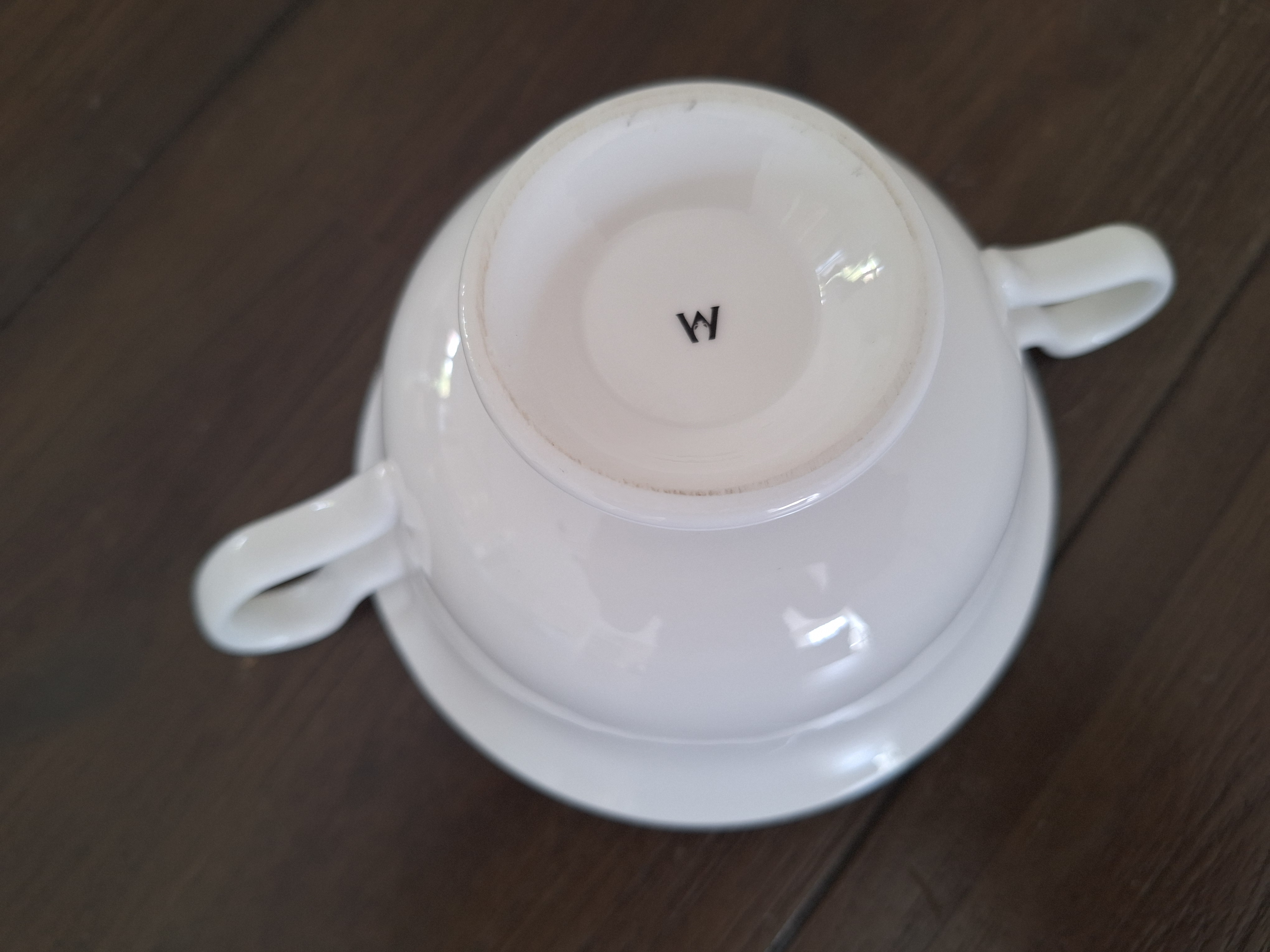White Bone China - Soepkop zonder schotel