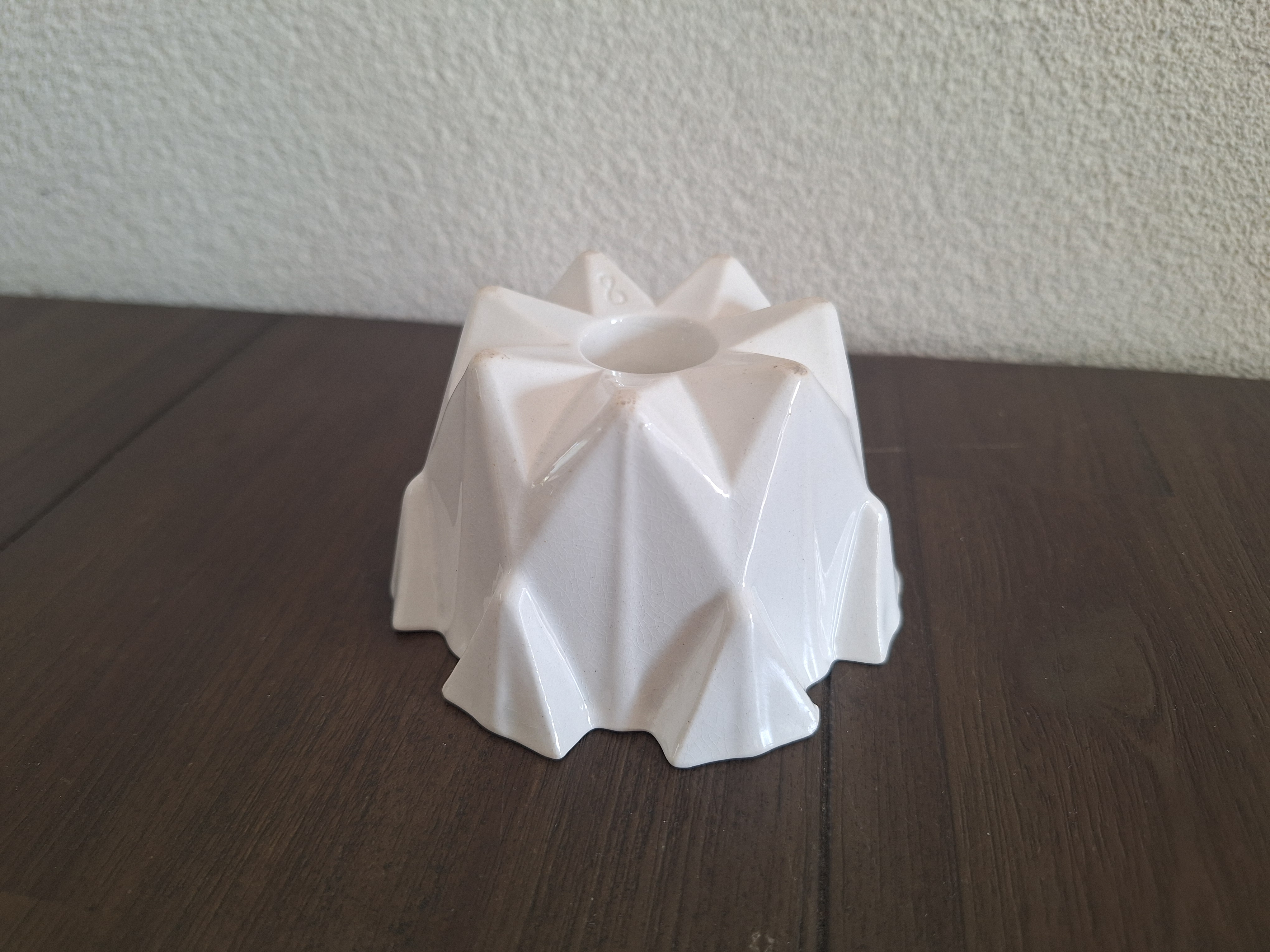 Societé Ceramique puddingvorm diamant kinderservies