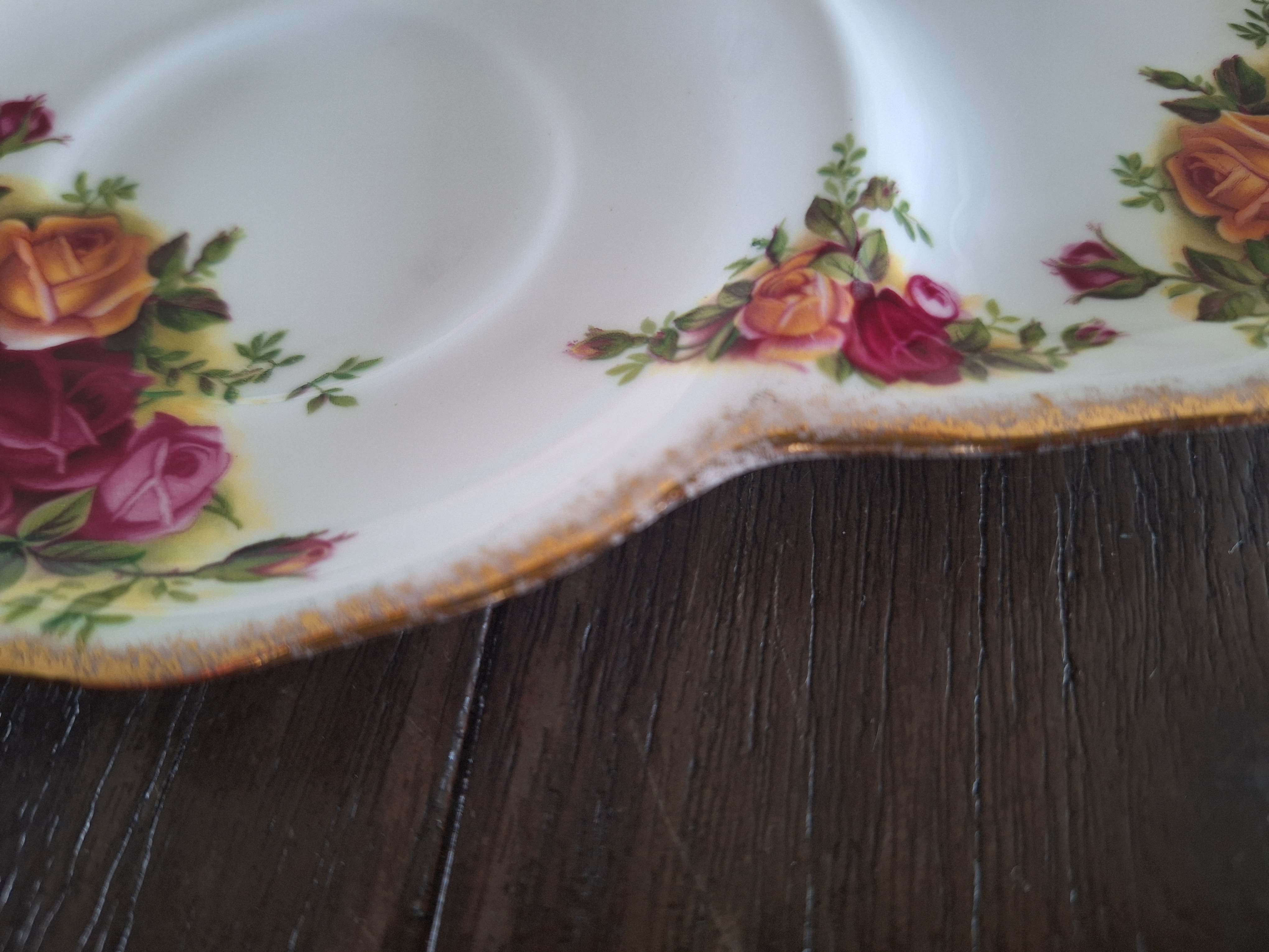 Old Country Roses - Snackset met herenkop (imperfect)
