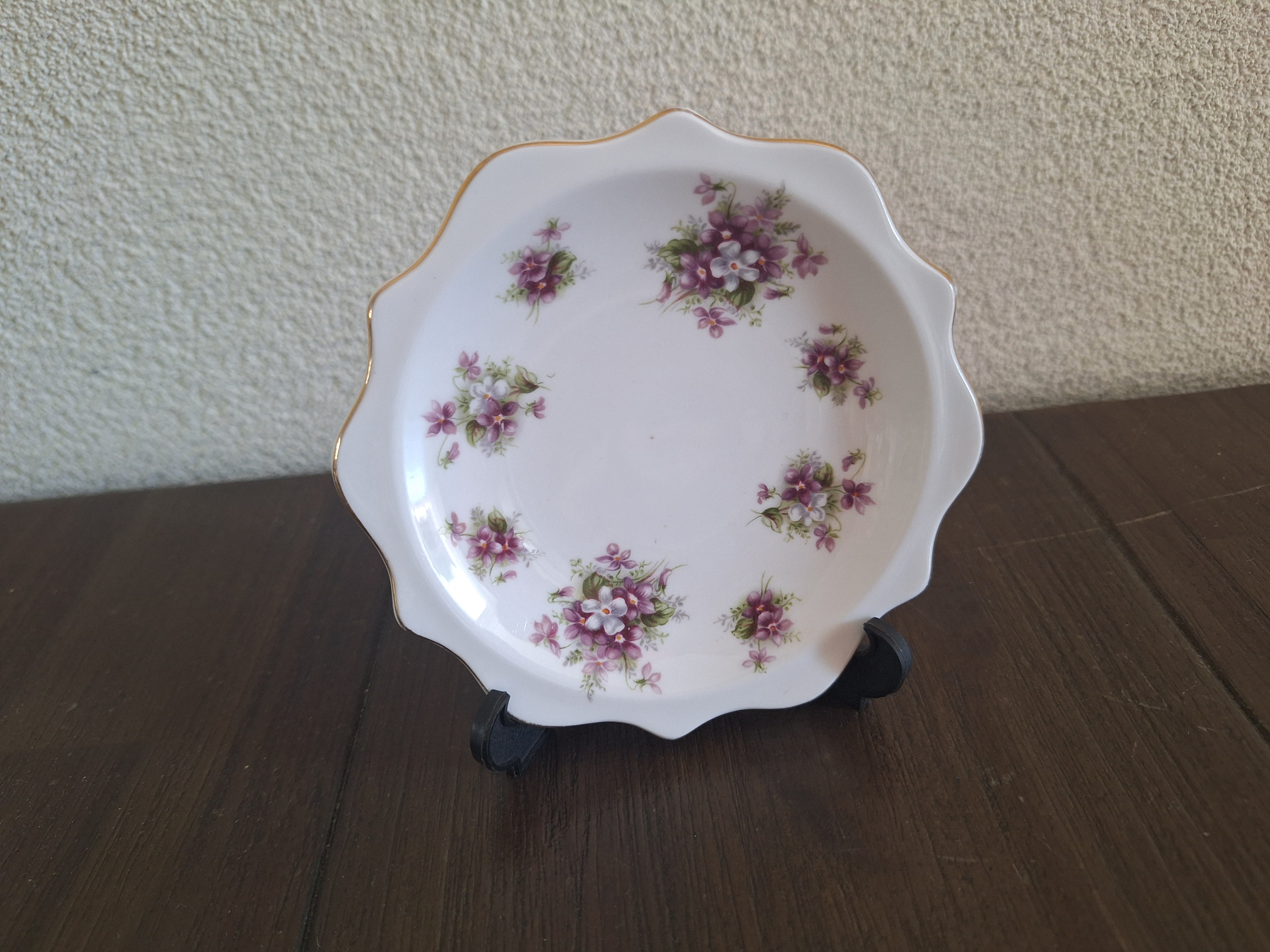 Sweet Violets - Petit Fours bordje 11,5 cm