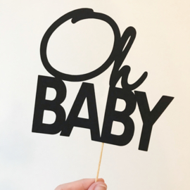 Caketopper "Oh Baby"