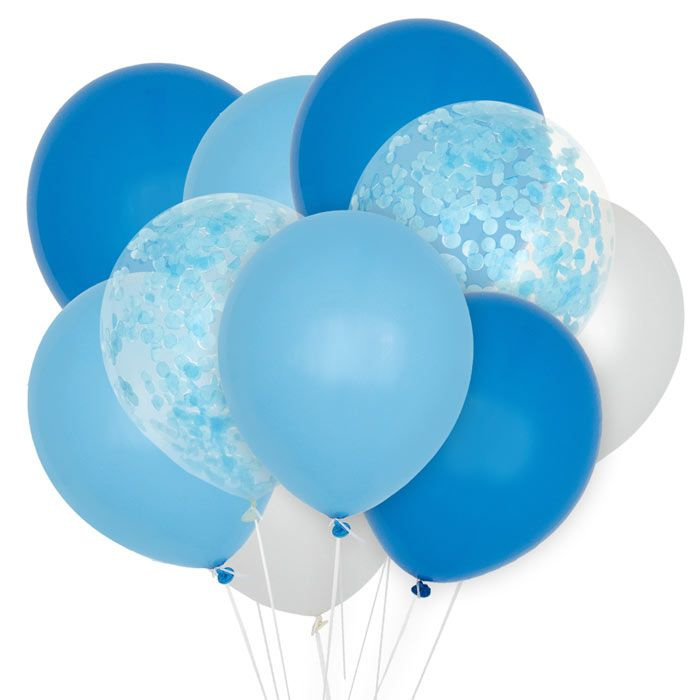 Het beste band ontsmettingsmiddel Latex Ballonnen Blauw Blue House of Gia | PretaPret.nl
