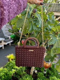 Tas handmade Ansi Original donkerbruin