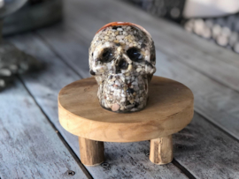 Epoxy skull met vissen en steentjes