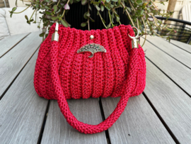 Ansi Original Tas handmade Bolletje Rood maat M