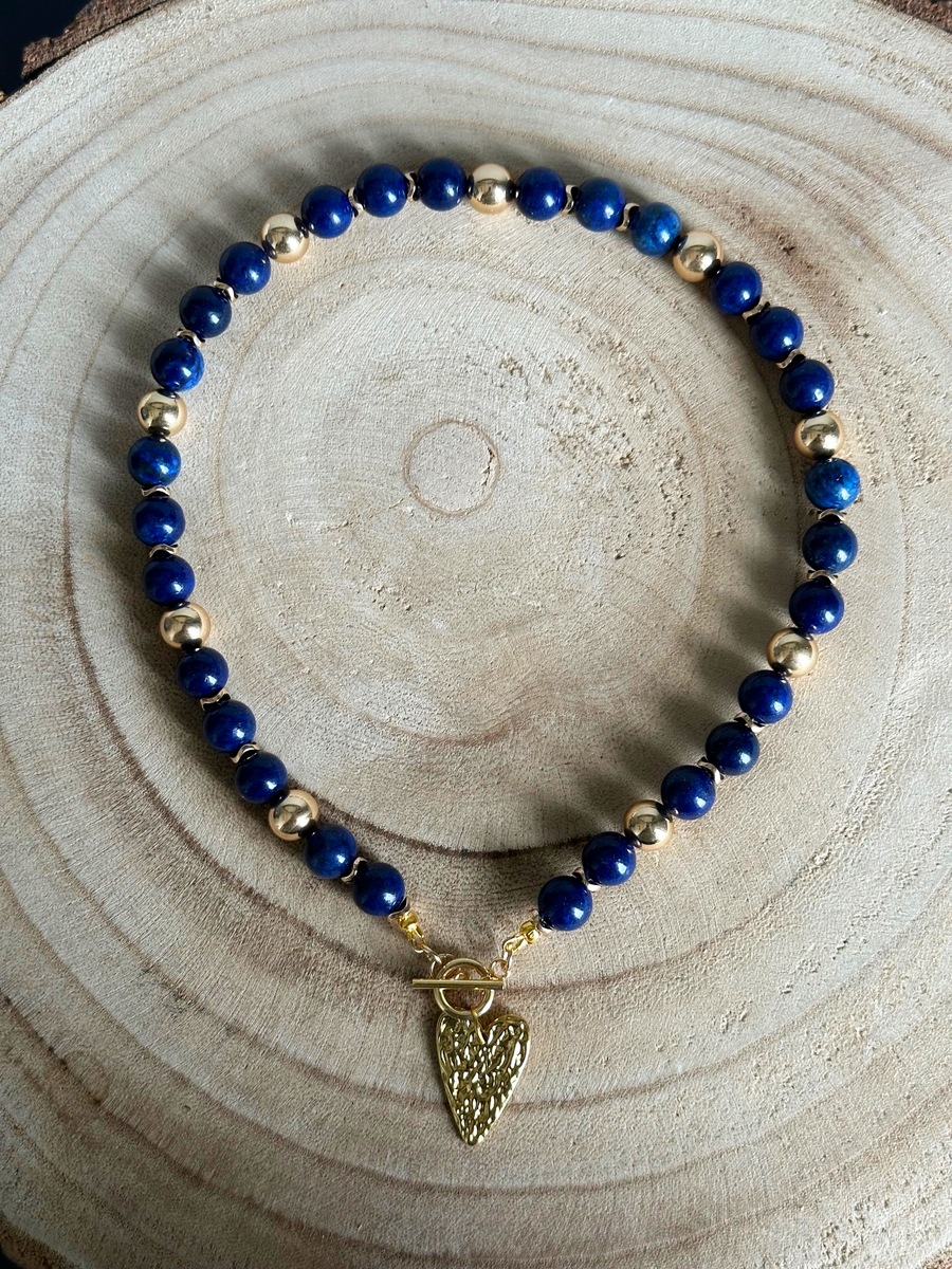 collier ketting lapis lazuli