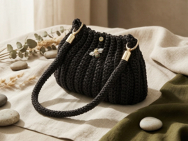 Tas handmade Ansi Original BolletjeB maat S