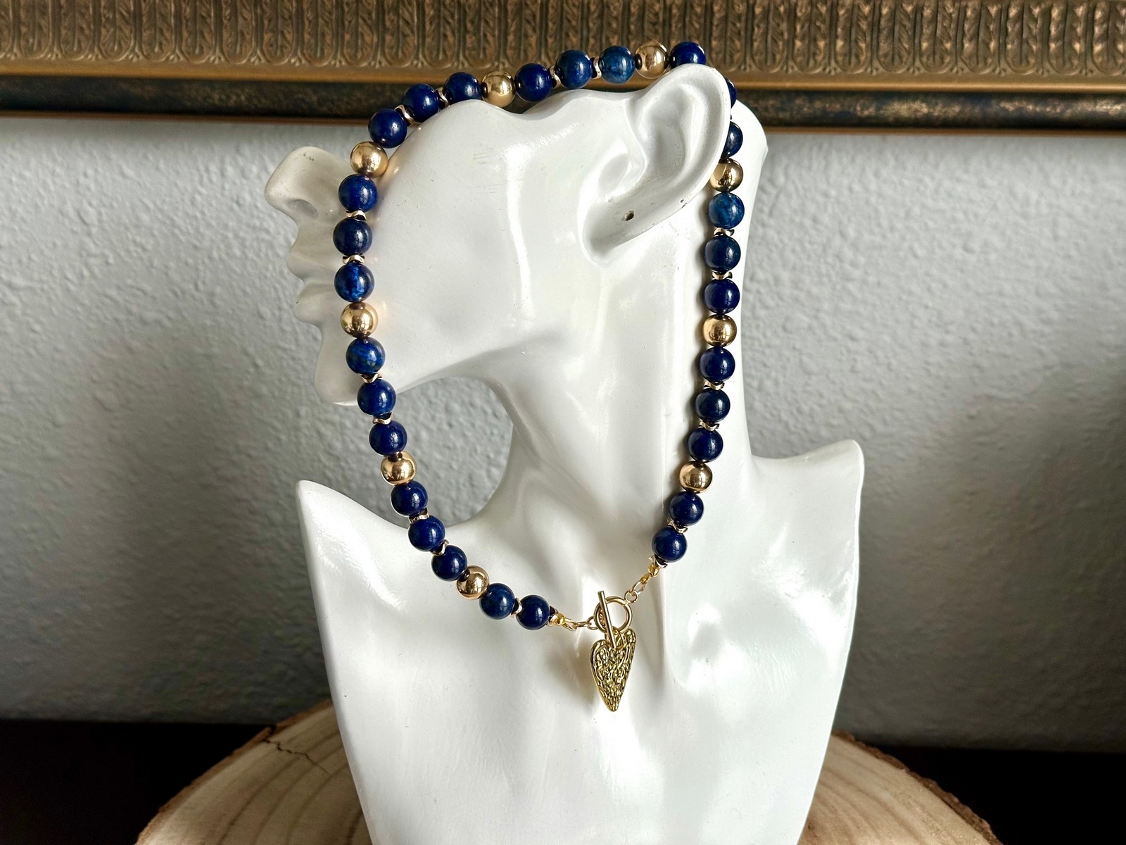 collier ketting lapis lazuli