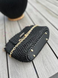 Tas handmade in zwart van Ansi Original