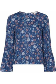 Collier met hartjes in metalic blauw van hematiet