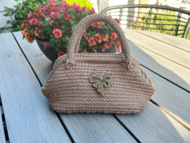 Beugeltas handmade in bruin Ansi Original