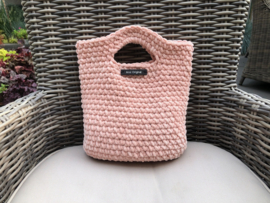 Tas handmade roze