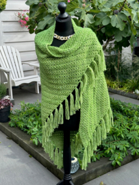 omslagdoek appelgroen
