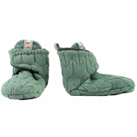 Lodger Slofjes  Fleece Green Bay