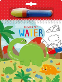 Uitgeverij Ballon Kleuren met water Dinosaurussen