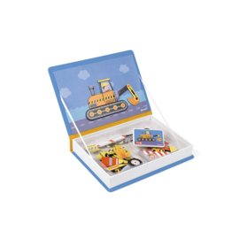 Janod Magneetboek Auto's