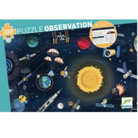 Djeco Observatie puzzel  Ruimte