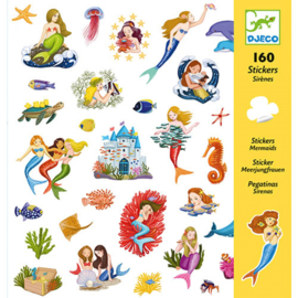 Djeco 160 stickers Zeemeermin