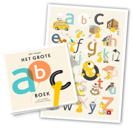 Olli & Jeujeu  Het grote ABC boek + poster