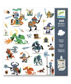 Djeco 160 stickers  Ridders