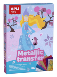 Apli Kids  Prinsessen Transfer Metalic