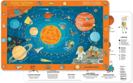 Crocodile Creek Placemat Planeten