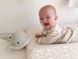 Flow Moby de walvis (Lichtgrijs) – Knuffel met hartslag