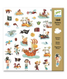 Djeco 160 stickers Piraten