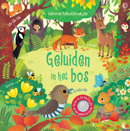 Usborne Geluidenboekje Geluiden in het bos