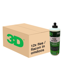 3D TIRE SHINE - 12x 16 oz / 473 ml Flacon in Grootverpakking
