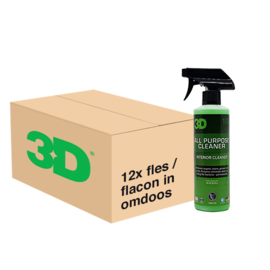3D ALL PURPOSE CLEANER - 12x 16 oz / 473 ml Spray Fles in Grootverpakking
