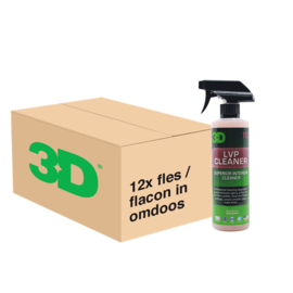 3D LVP CLEANER - 12x 16 oz / 473 ml Spray Fles in Grootverpakking