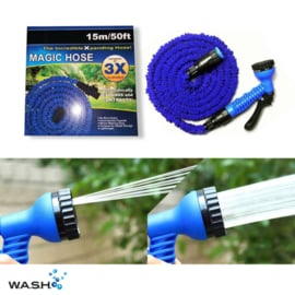 W.A.S.H. Eazy Tuinslang - 15 meter - blauw