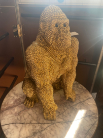Richmond Deco object Gorilla goud klein (Gold)