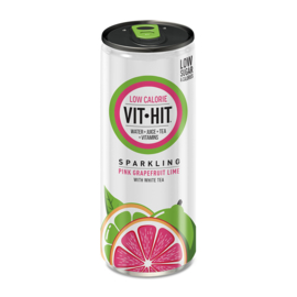VITHIT Sparkling Pink Grapefruit Lime 330ml